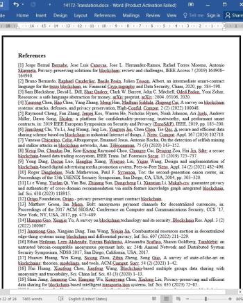 دانلود مقاله فناوری های حفظ امنیت و حریم خصوصی در تامین امنیت برنامه های بلاک چین