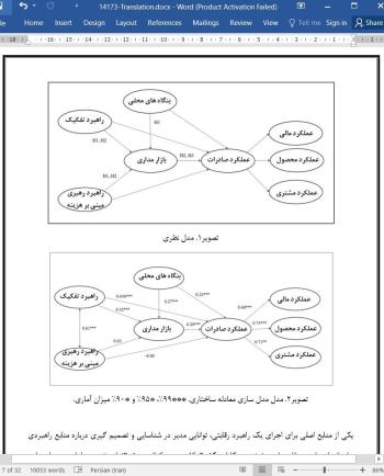 ترجمه مقاله تاثیر بنگاه های محلی بر راهبردهای رقابتی صادرکنندگان