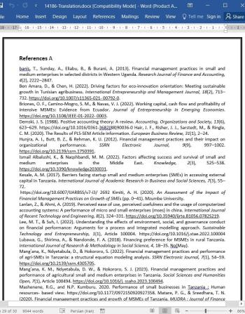 دانلود مقاله بررسی وسعت اجرای شیوه های مدیریت مالی کشاورزی شرکتهای متوسط و کوچک