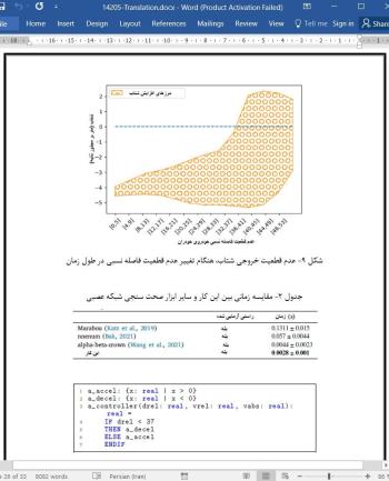 ترجمه مقاله شبکه های عصبی در سیستم های حلقه بسته