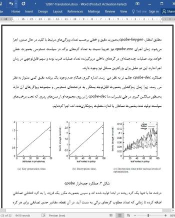 ترجمه مقاله رمزنگاری مبتنی بر ویژگی سیاست متن رمزی