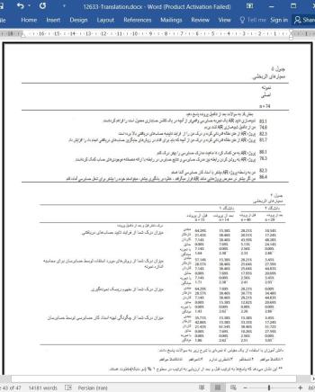 ترجمه مقاله حساب های دریافتنی: شبیه سازی حسابرسی