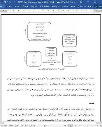 مقاله چگونگی ایجاد بنگاه های کوچک و متوسط منعطف با انعطاف پذیری کارآفرینی