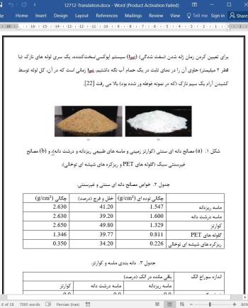 ترجمه مقاله طراحی و ارزیابی یک دهانه بازدید از جنس بتن پلیمری سبک