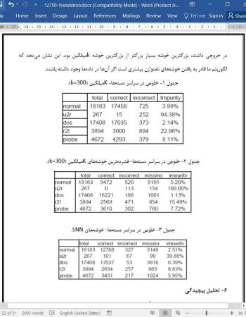 ترجمه مقاله یافتن خوشه هایی با اندازه، شکل و چگالی های مختلف در داده های آشفته با ابعاد بالا